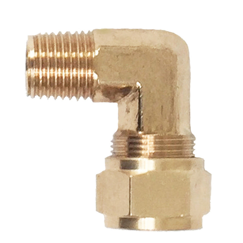 Kleinn Air Horns Kleinn 1/2In OD Tubing 3/8In M NPT Elbow Compression Fitting