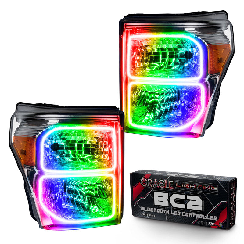 ORACLE Lighting Oracle 11-16 Ford F250/350 LED HL - ColorSHIFT w/ BC1 Controller