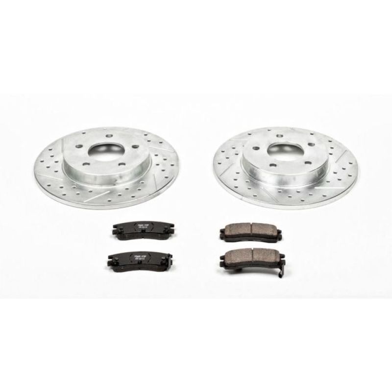 PowerStop Power Stop 94-96 Cadillac DeVille Rear Z23 Evolution Sport Brake Kit