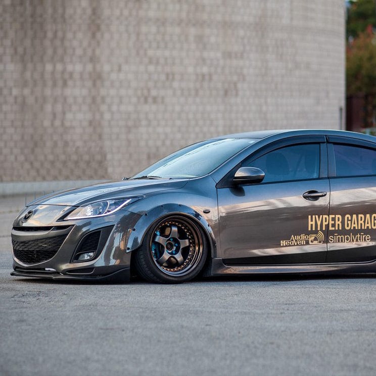 Clinched “New School” 7cm (2.7″) Fender Flares