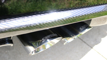 CORSA Performance Corsa 16-19 Cadillac ATS 3.6T 4in Inlet / 4in Outlet Twin Polished Tip Kit (For Corsa Exhaust Only)