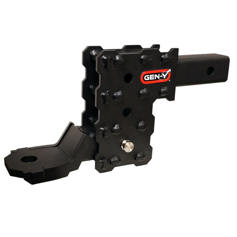 GEN-Y Hitch Gen-Y Phantom-X 2in Solid Shank 4.5in Drop 1K TW 10K Hitch w/GH-103705 (No Flat Towing)