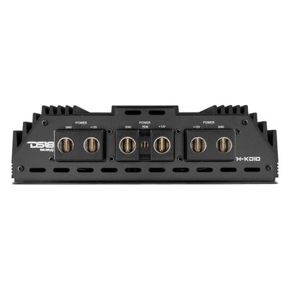 DS18 1-Chnl Amp 18000 Burst/0.67ohm 10000/1ohm 5800/2ohm 3500/4ohm Watts RMS w/ Voltmeter Black