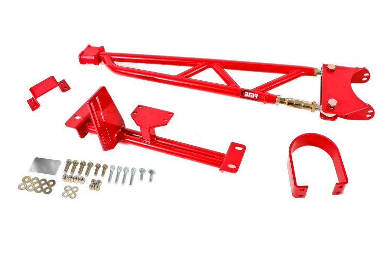 BMR Suspension BMR 93-02 F-Body w/ DSL Torque Arm Tunnel Mount (For Stock Exhaust) - Red