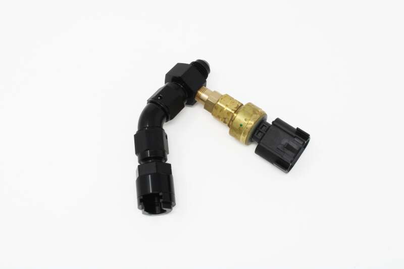 Aeromotive VaporWorx Fuel Module Outlet Kit - 45 Degree 3/8in Female to AN-06 Flare & 1/8in NPT Port
