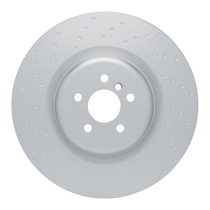 DFC 19-22 BMW X5 Left Rear GeoSPEC Coated Rotor - Dimpled