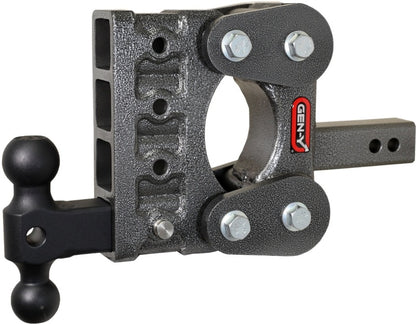 GEN-Y Hitch Gen-Y The Boss Torsion-Flex 2in Shank 5in Drop 1.1K TW 10K Hitch w/GH-031 Dual-Ball