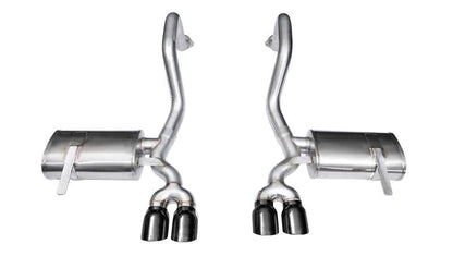 CORSA Performance Corsa 1997-2004 Chevrolet Corvette C5 Z06 5.7L V8 Xtreme Axle-Back Exhaust w/ Black Tips