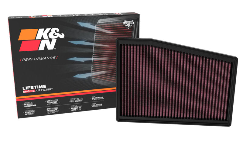 K&N Engineering K&N 22-23 Cadillac CT5 V8-6.4L Replacement Air Filter