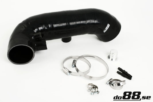 do88 Volvo S60R V70R Inlet Hose Black