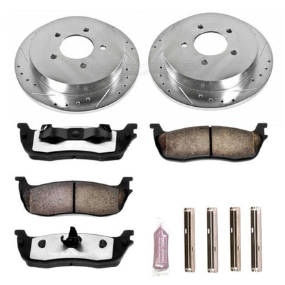 PowerStop Power Stop 00-02 Ford Expedition Rear Z36 Truck & Tow Brake Kit