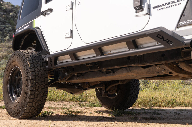 DV8 Offroad 2007-2018 Jeep Wrangler JK 4-Door Rock Sliders