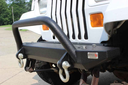 Fishbone Offroad 87-95 Jeep YJ YJ Wrangler Piranha Front Bumper w Tube Guard