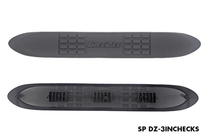 Dee Zee Universal Service Parts Step Pads 3In Checkered w/ DZ Logo