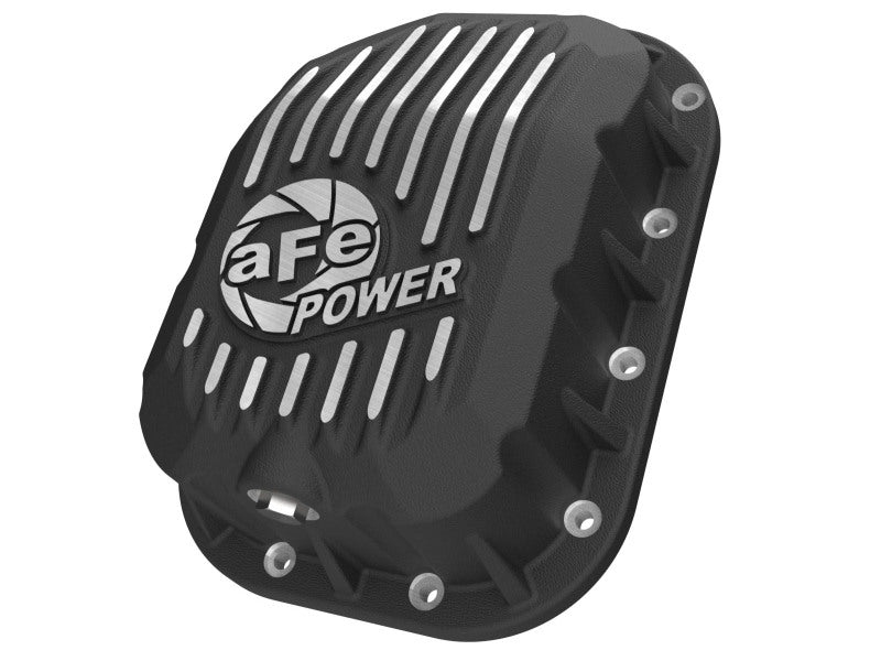 aFe POWER Pro Series Engine Oil Pan Black w/ Machined Fins Jeep Wrangler (JL)/Gladiator 18-25 V6