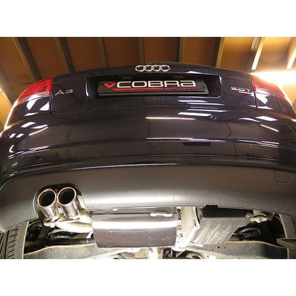 Cobra Exhaust Audi A3 (8P) 2.0 TFSI Quattro (3 Door) Turbo Back Performance Exhaust