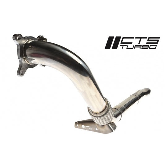 CTS Turbo CTS-EXH-DP-0003-T-CAT Turbo MK1 VW Tiguan and 8U Audi Q3 1.8T/2.0T High-Flow Cat Downpipe (2009-2017)