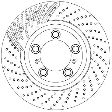 TRW MOTO DF6821S Brake Disc