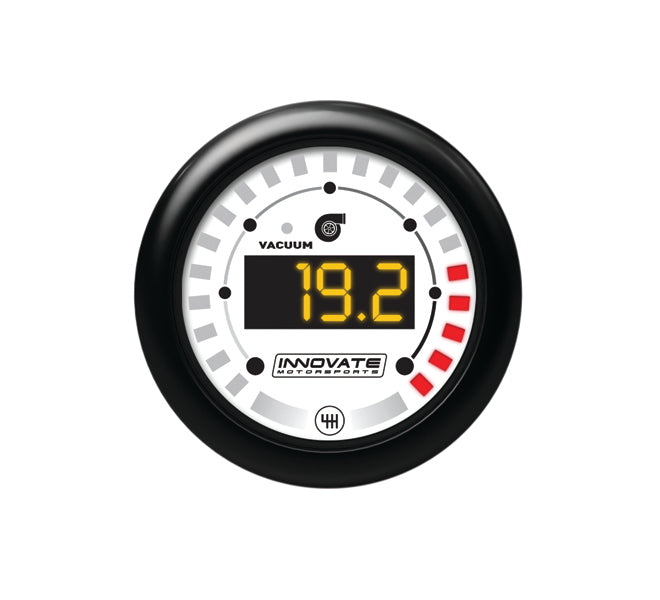 INNOVATE 38510 MTX DIGITAL; VACUUM/BOOST & SHIFT LIGHT GAUGE KIT; DUAL FUNCTION