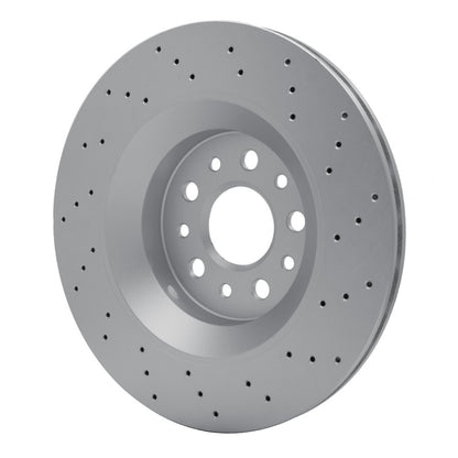 DFC 17-24 Maserati Levante Rear Drilled Hi-Carbon Alloy Geomet Coated Rotor