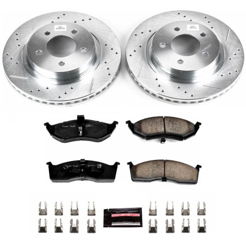 PowerStop Power Stop 99-04 Chrysler 300M Front Z23 Evolution Sport Brake Kit
