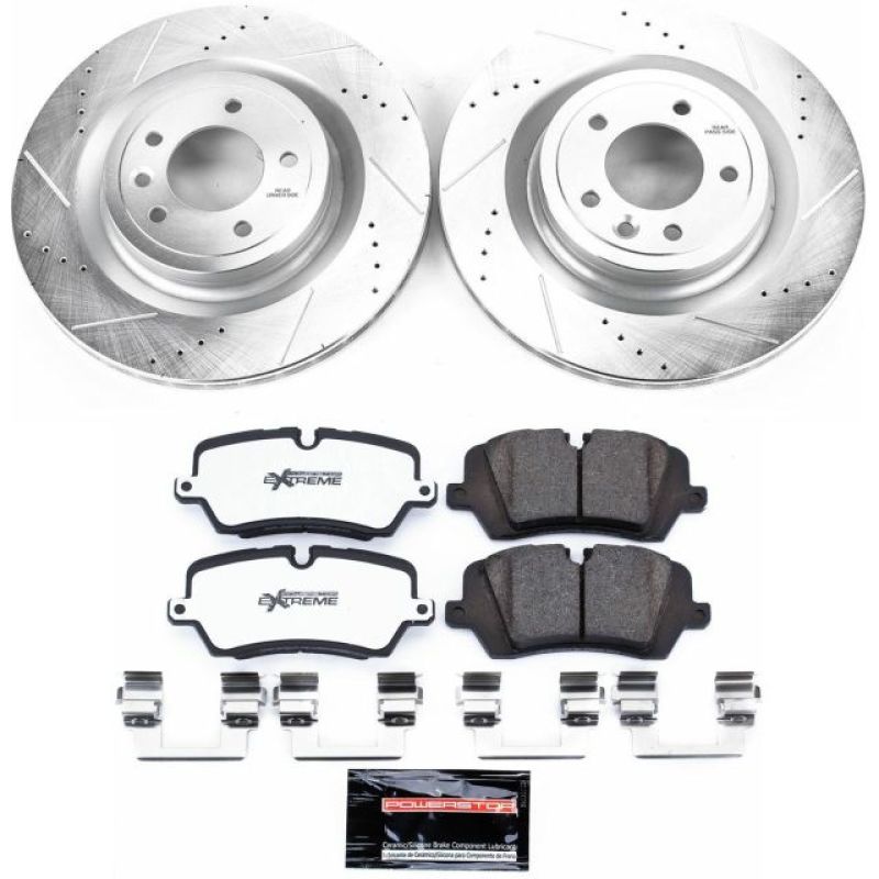 PowerStop Power Stop 2017 Land Rover Discovery Rear Z36 Truck & Tow Brake Kit