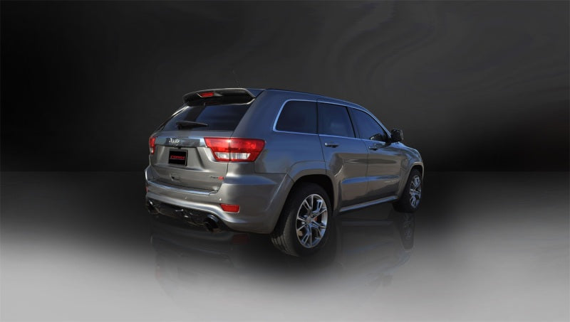 CORSA Performance Corsa 2012-2013 Jeep Grand Cherokee 6.4L V8 Black Sport Cat-Back Exhaust