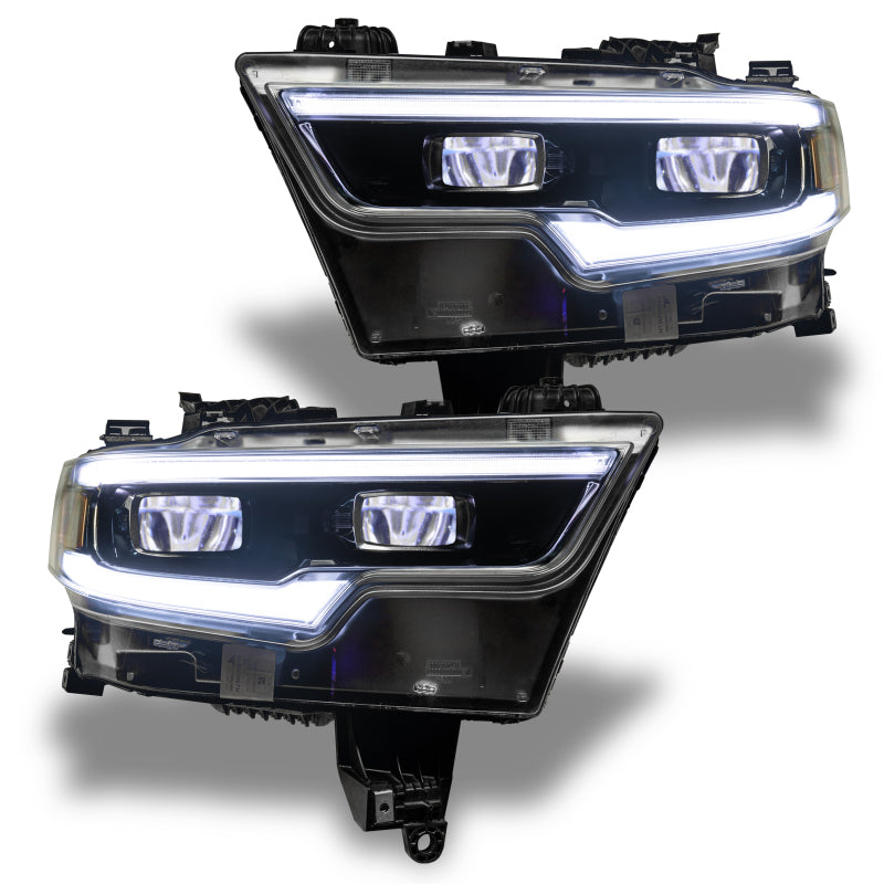 ORACLE Lighting Oracle 19-21 RAM 1500 RGB Headlight Demon Eye Kit - LED Projector - w/o Controller