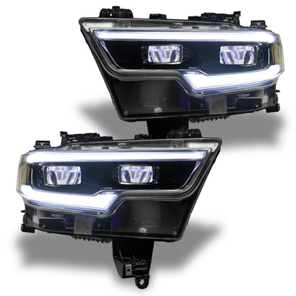 ORACLE Lighting Oracle 19-21 RAM 1500 RGB Headlight Demon Eye Kit - LED Projector - w/o Controller