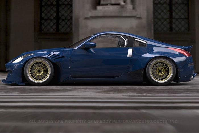 GReddy 03-08 Nissan 350Z Rocket Bunny Front Lip