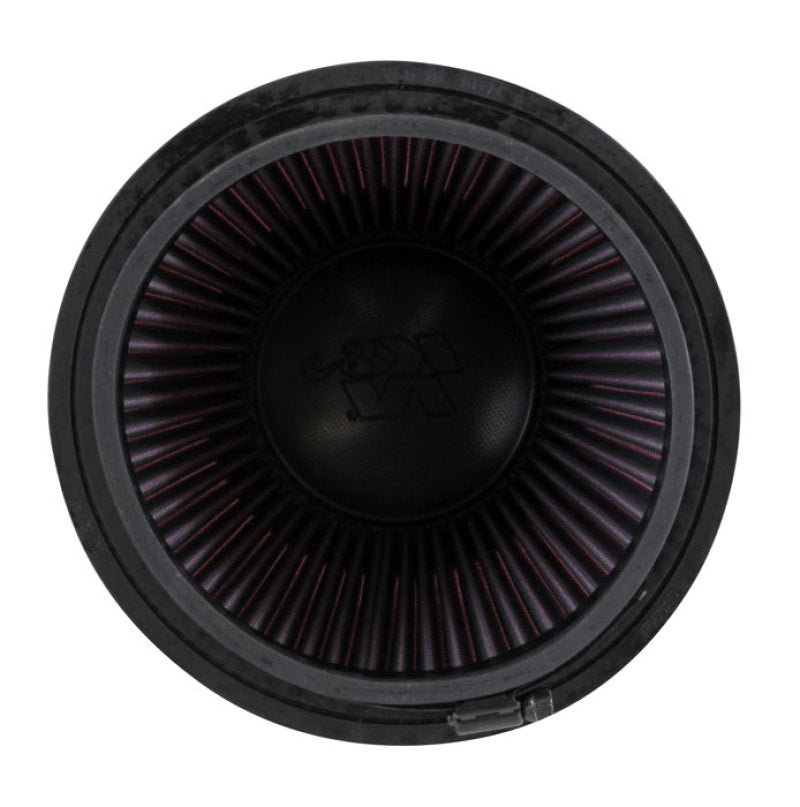 K&N Engineering K&N Filter Universal Air Filter Carbon Fiber Top With 6in Flange x 7.5in Base x 6in H