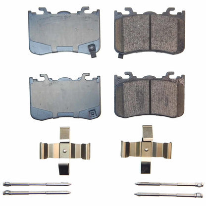 PowerStop Power Stop 2024 Ford Mustang Rear Z17 Evo Ceramic Brake Pad w/Hardware
