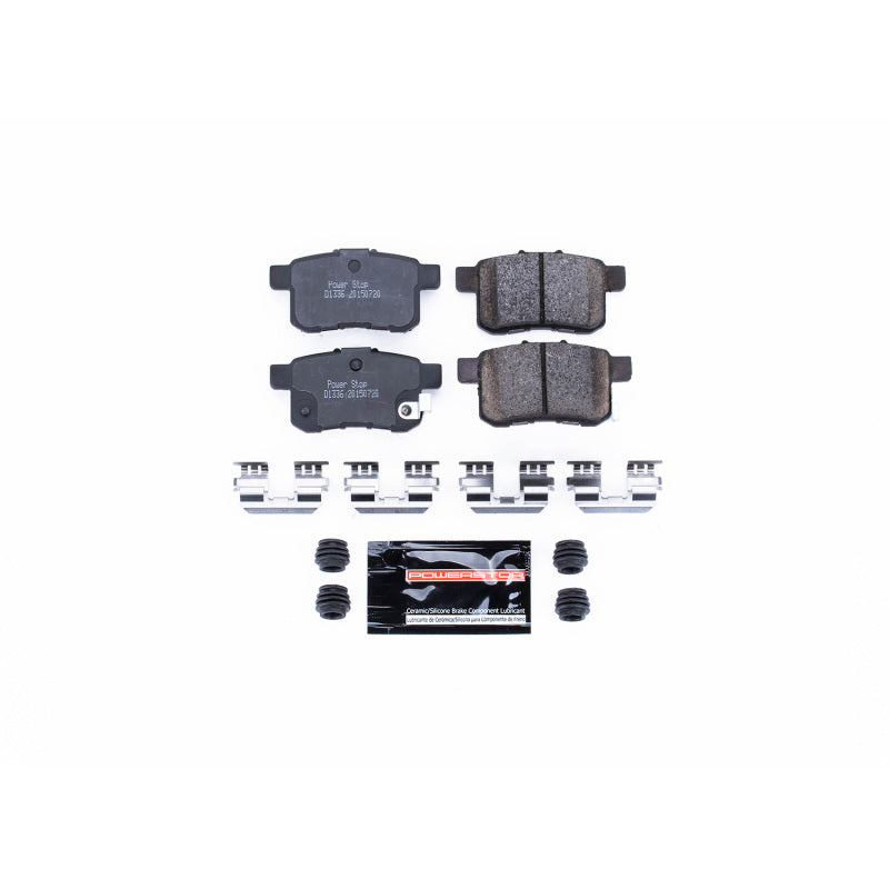 PowerStop Power Stop 09-10 Acura TSX Rear Z23 Evolution Sport Brake Pads w/Hardware