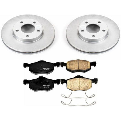 PowerStop Power Stop 01-07 Ford Escape Front Z17 Evolution Geomet Coated Brake Kit
