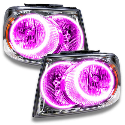 ORACLE Lighting Oracle 07-09 Dodge Durango SMD HL - Chrome - ColorSHIFT