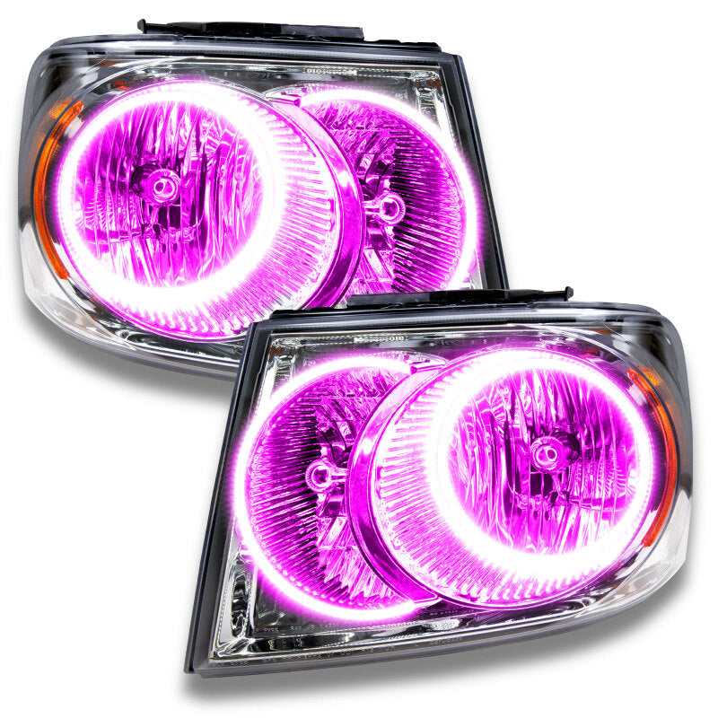 ORACLE Lighting Oracle 07-09 Dodge Durango SMD HL - Chrome - ColorSHIFT w/o Controller