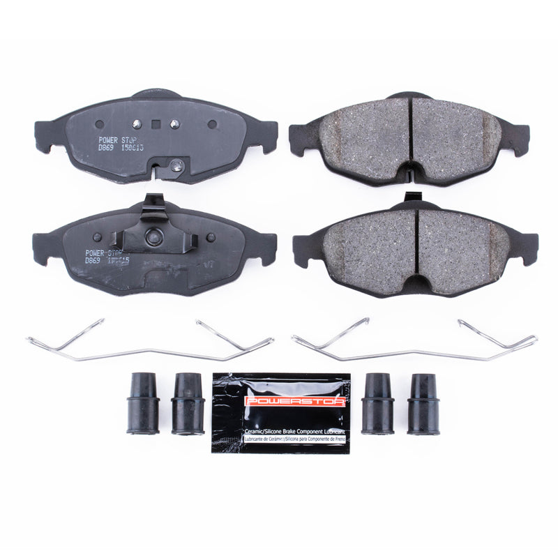 PowerStop Power Stop 01-06 Chrysler Sebring Front Z23 Evolution Sport Brake Pads w/Hardware