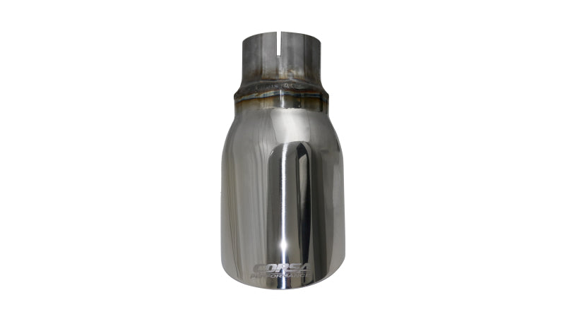 CORSA Performance Corsa Single Universal 2.5in Inlet / 4in Outlet Polished Pro-Series Tip Kit