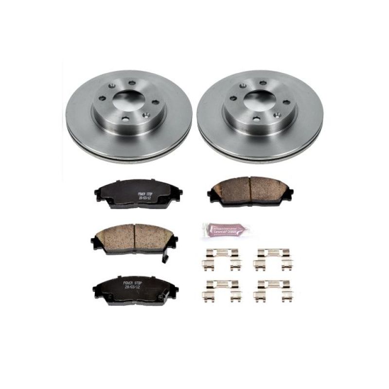 PowerStop Power Stop 90-91 Honda Civic Front Autospecialty Brake Kit