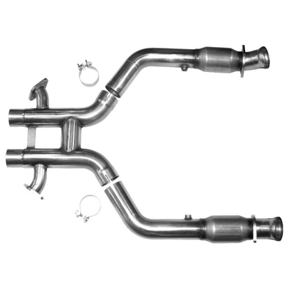Kooks Headers Kooks 12-13 Ford Mustang GT 5.0L 4V -302 Boss Edition 3in x 2 3/4in OEM Cat H Pipe SS