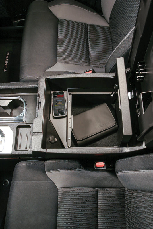 Tuffy Products Tuffy Console Safe W/ Keyed Lock For Toyota Tundra W/ Flow Thru Console