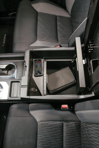 Tuffy Products Tuffy Console Safe W/ Keyed Lock For Toyota Tundra W/ Flow Thru Console