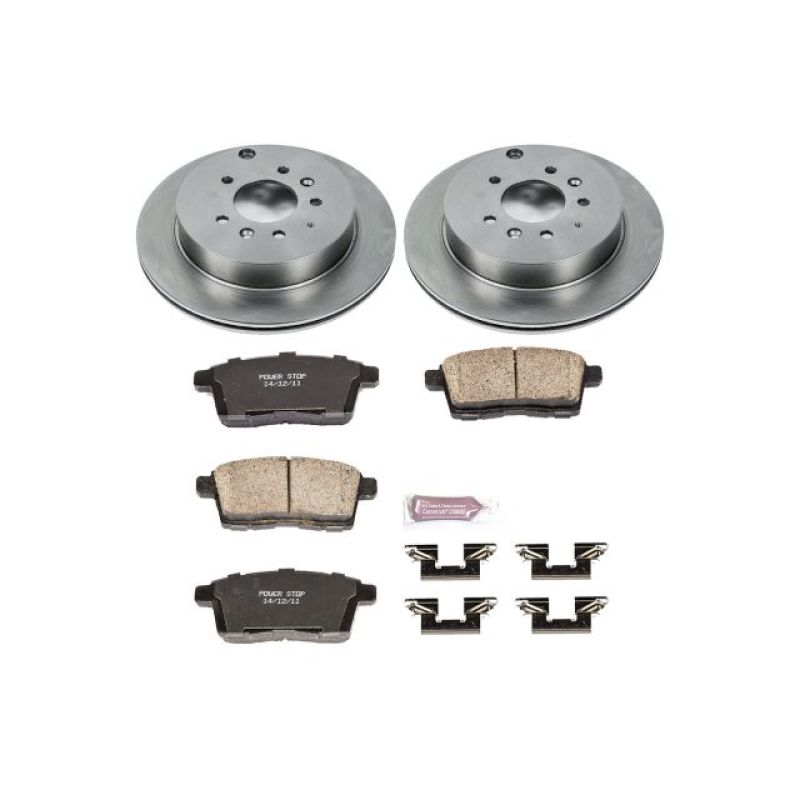 PowerStop Power Stop 07-12 Mazda CX-7 Rear Autospecialty Brake Kit