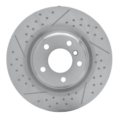 DFC 12-20 BMW M235I xDrive Rear Brake Rotor - Dimpled and Slotted