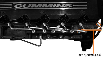 Fleece Performance 07.5-18 Dodge Ram 2500/3500 6.7L Cummins Fuel Injection Line (6)