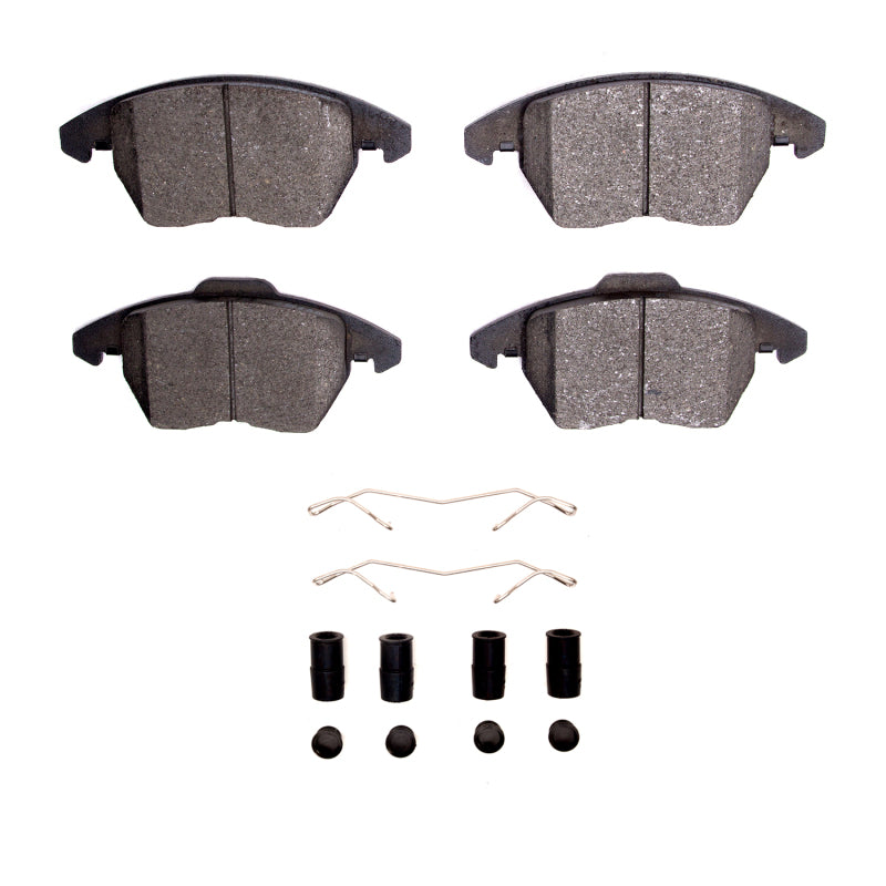 DFC 05-15 Audi TT Front 5000 Advanced Low Metallic Brake Pads and Hardware Kit