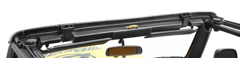 Bestop 97-06 Jeep Wrangler TJ Windshield Header Assembly (Factory Style Replacement)