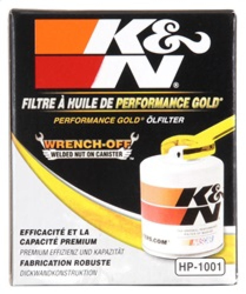 K&N Engineering K&N Chevy / Pontiac / GMC / Buick Performance Gold Oil Filter