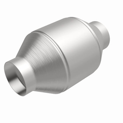 MagnaFlow Univ Cat Conv 2.5in Inlet/Outlet Center/Center Round 3in Body L x 5in W x 8.75in Overall L