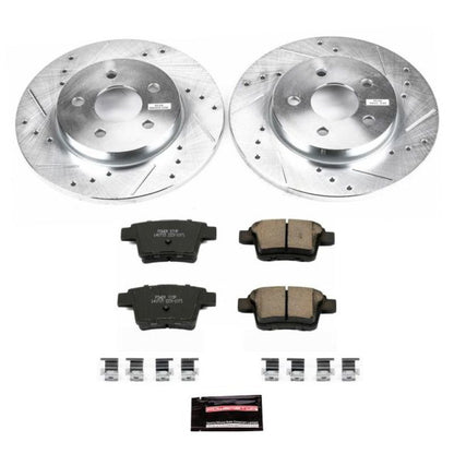 PowerStop Power Stop 05-08 Jaguar X-Type Rear Z23 Evolution Sport Brake Kit